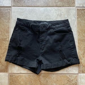 Black Kancan shorts